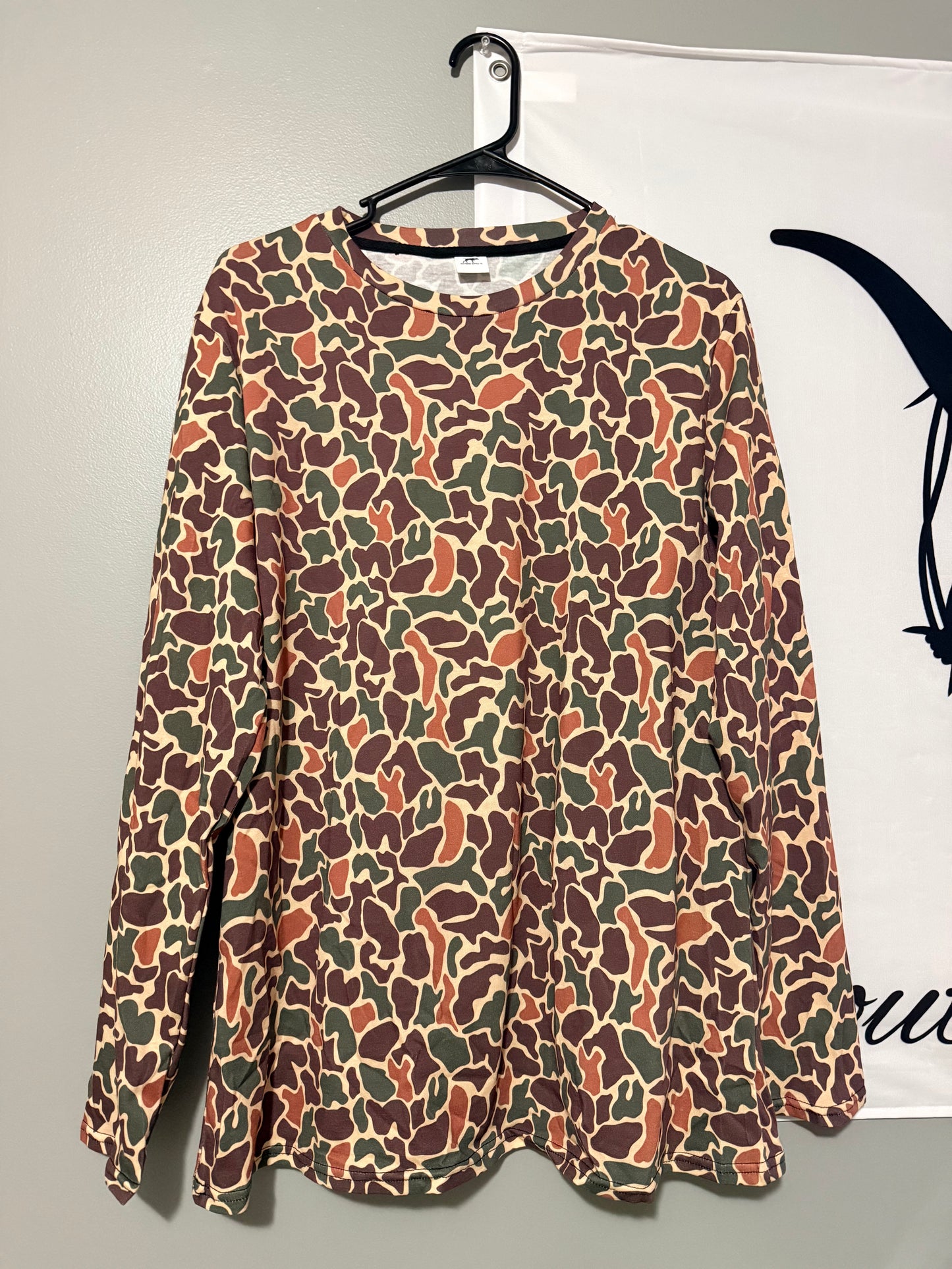 DUCK CAMO LONG SLEEVE T-SHIRT