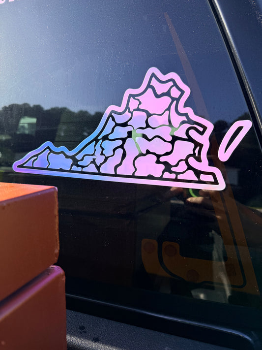 CAMO STATE DECAL