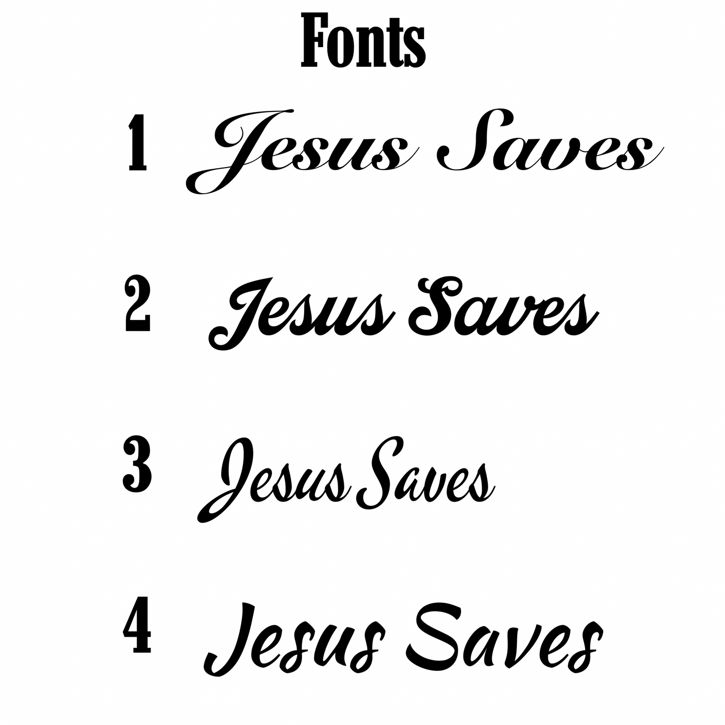 JESUS SAVES DECAL
