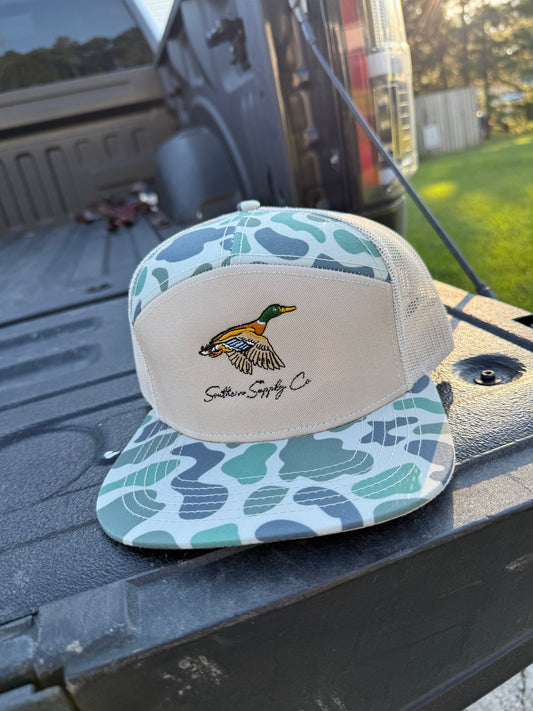 MALLARD DUCK 7PANEL HAT