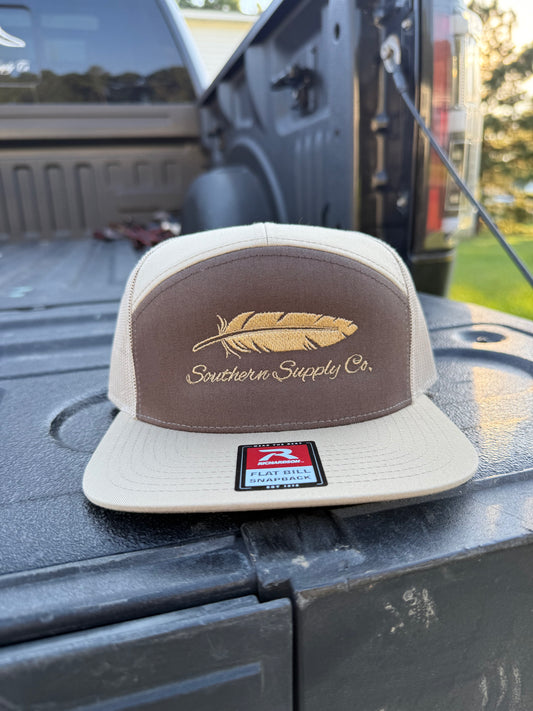 FEATHER 7PANEL HAT