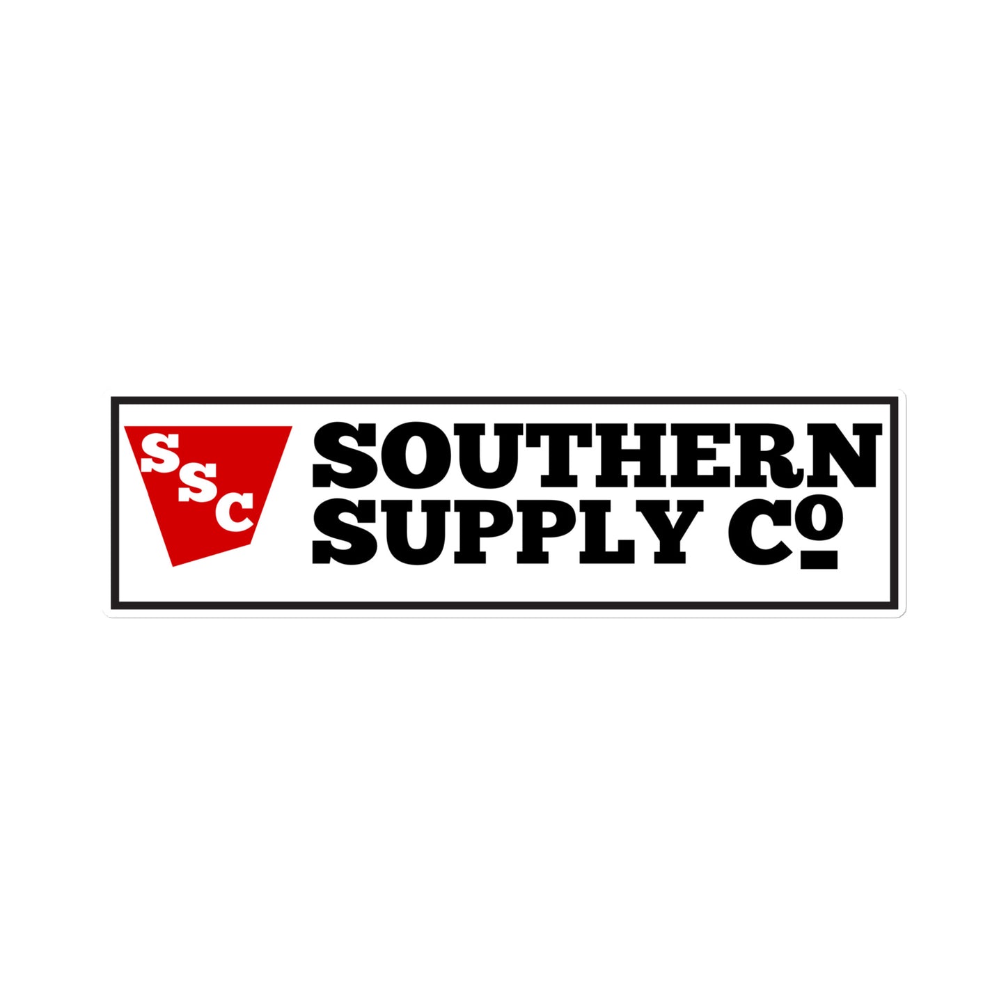 SOUTHERN SUPPLY CO BUMPER STICKER