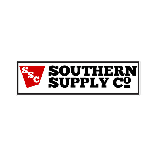 SOUTHERN SUPPLY CO BUMPER STICKER