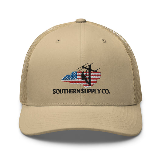 NC LINEMAN TRUCKER HAT