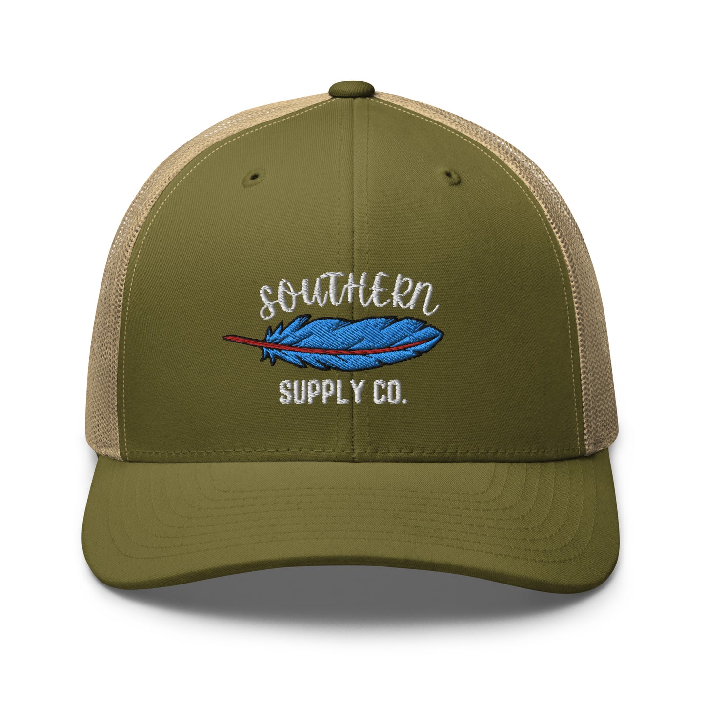 FEATHER TRUCKER HAT