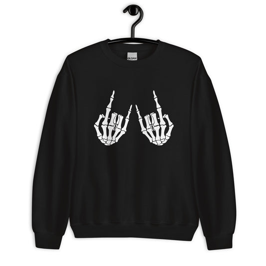 SKELETON CREWNECK SWEATSHIRT