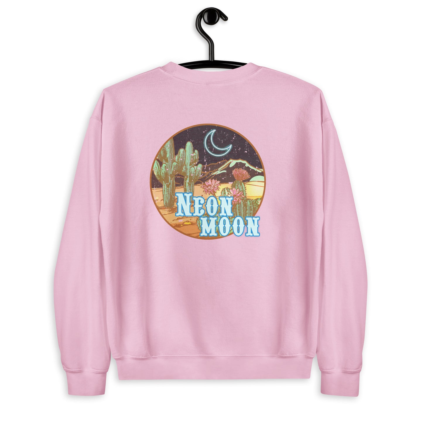 NEON MOON CREWNECK SWEATSHIRT