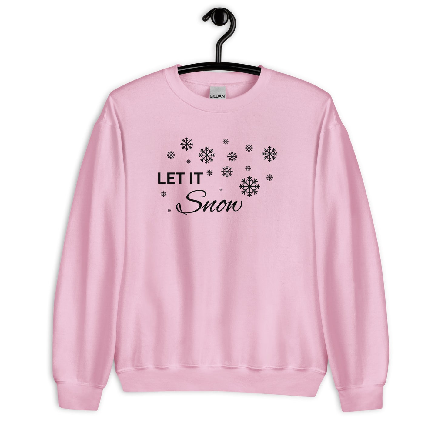 LET IT SNOW CREWNECK SWEATSHIRT