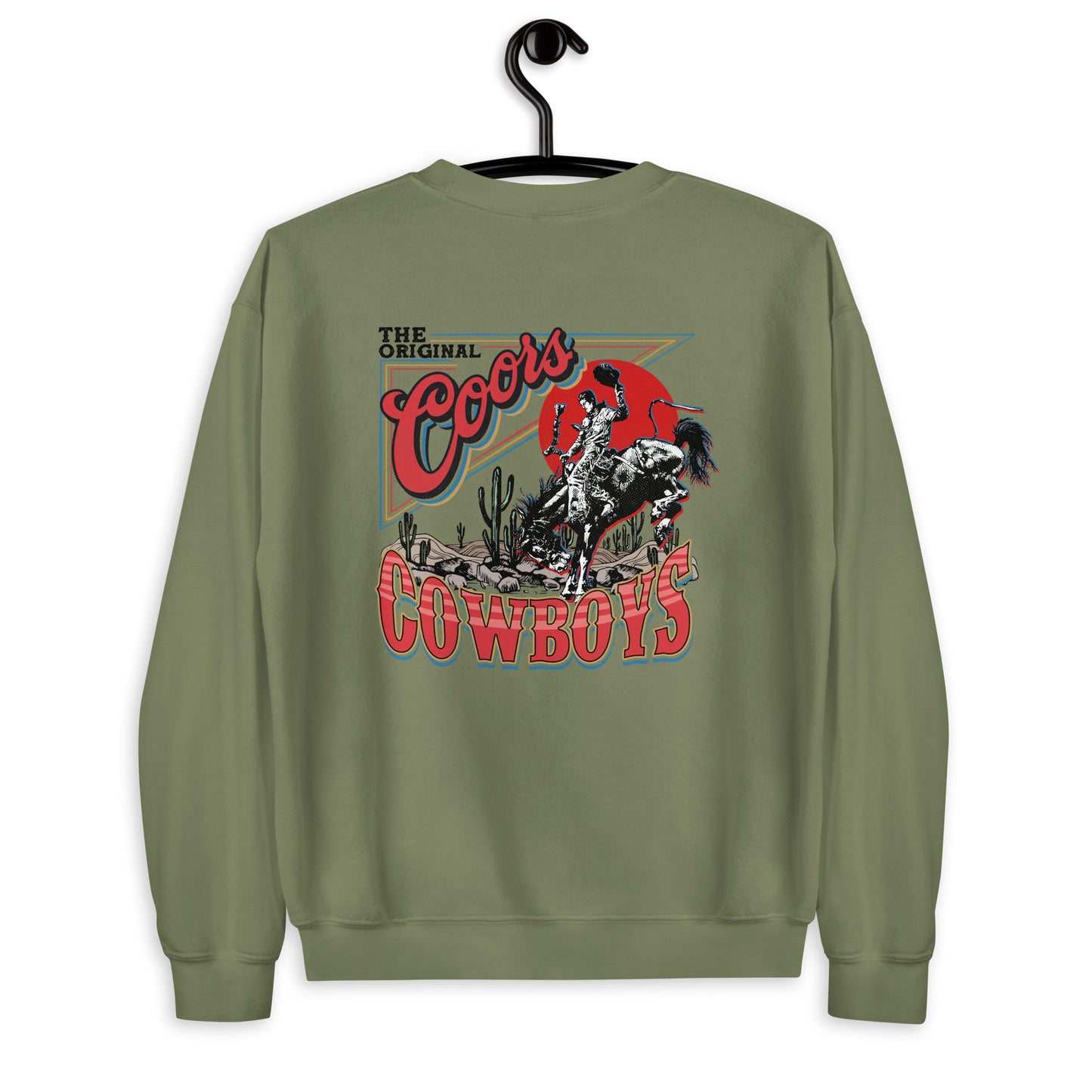 COORS COWBOY CREWNECK SWEATSHIRT