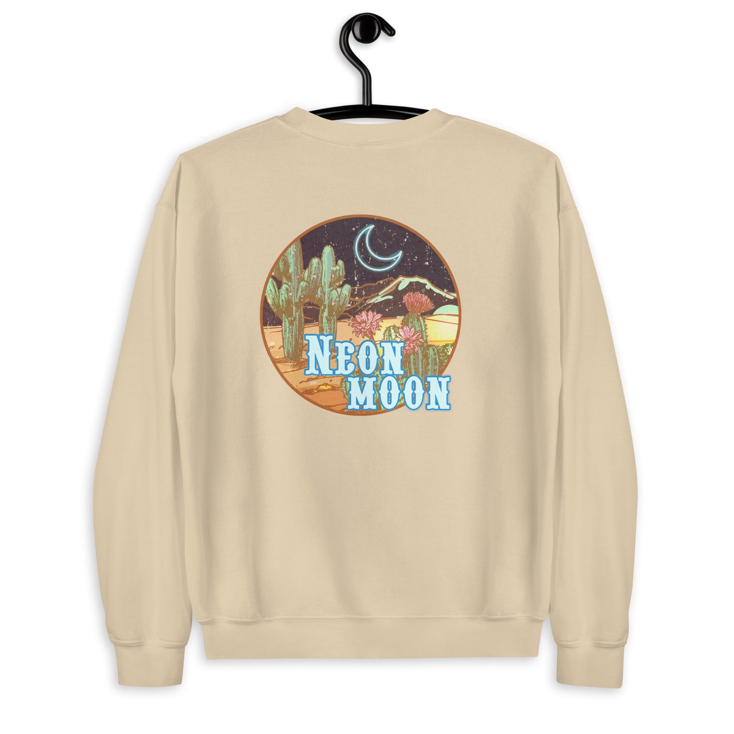 NEON MOON CREWNECK SWEATSHIRT