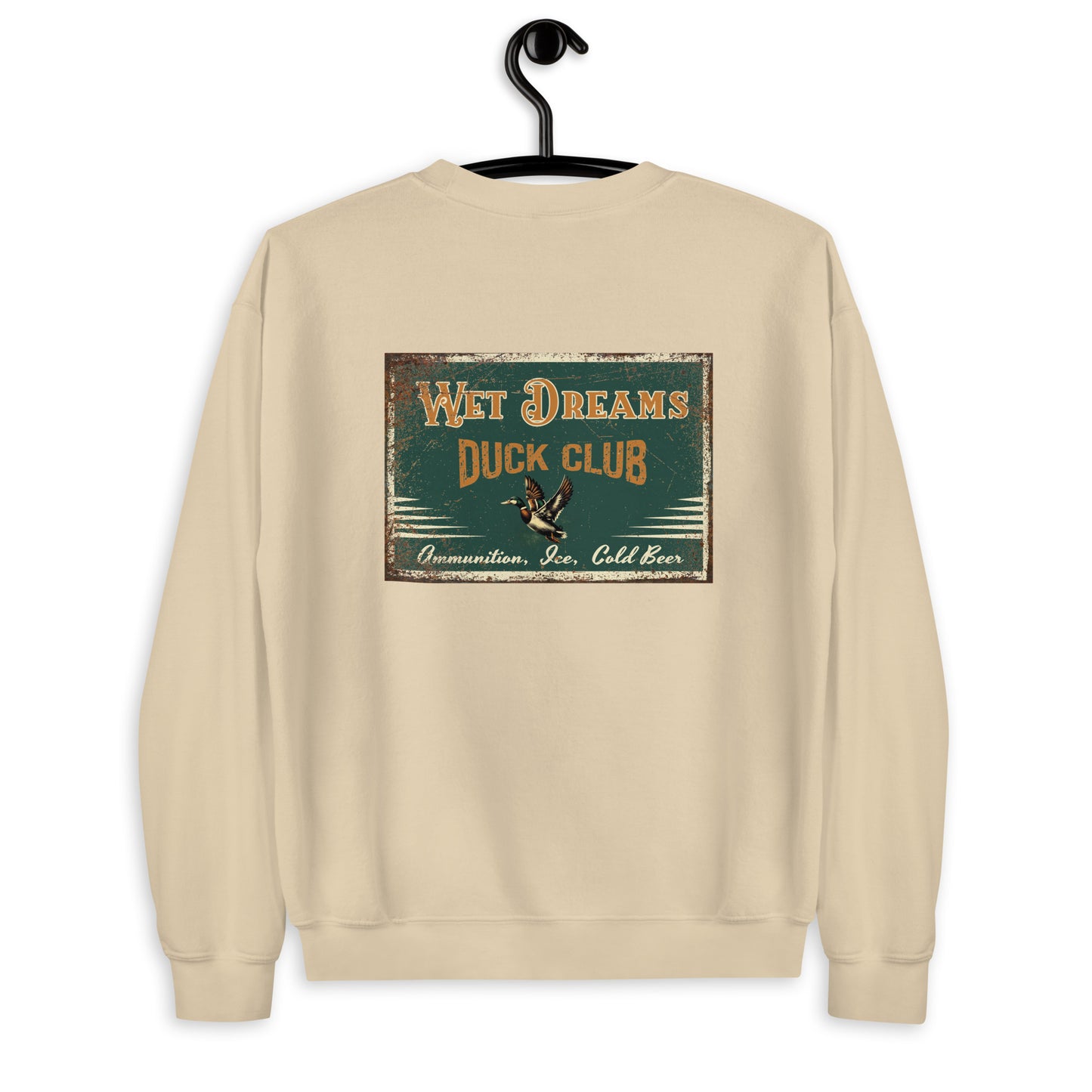 WET DREAMS DUCK CLUB CREWNECK SWEATSHIRT