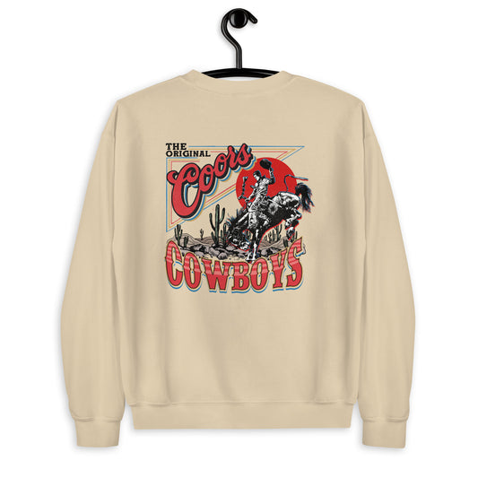 COORS COWBOY CREWNECK SWEATSHIRT