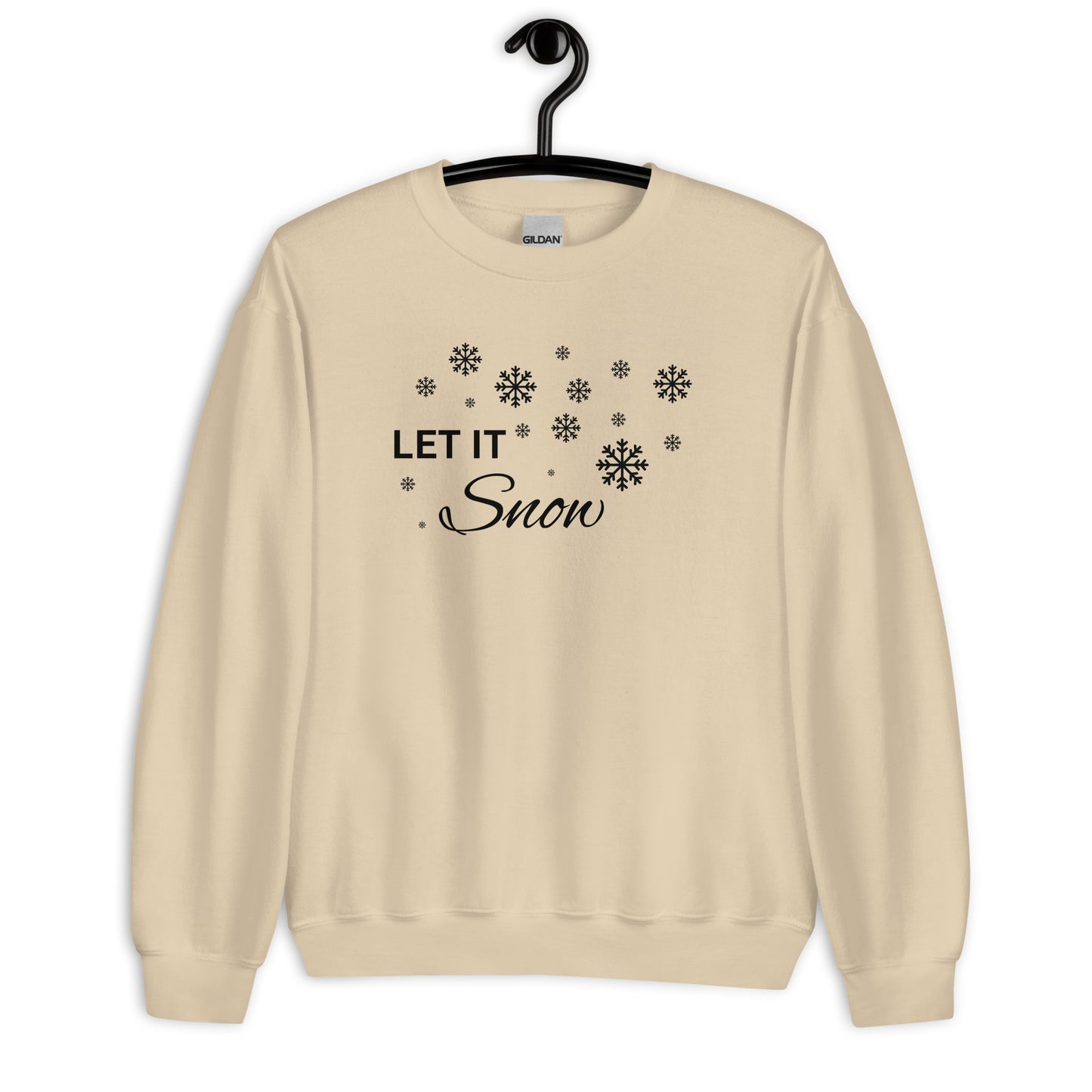 LET IT SNOW CREWNECK SWEATSHIRT