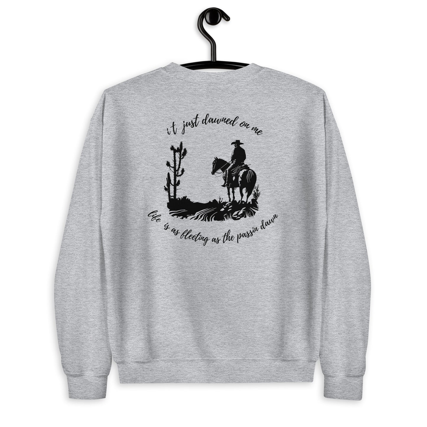 ZACH BRYAN LYRIC CREWNECK