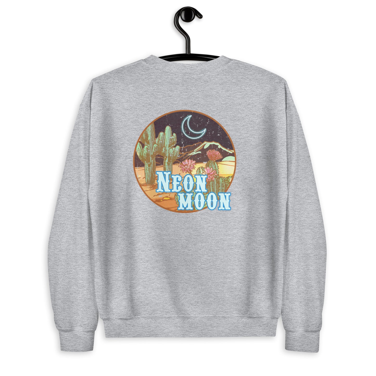 NEON MOON CREWNECK SWEATSHIRT