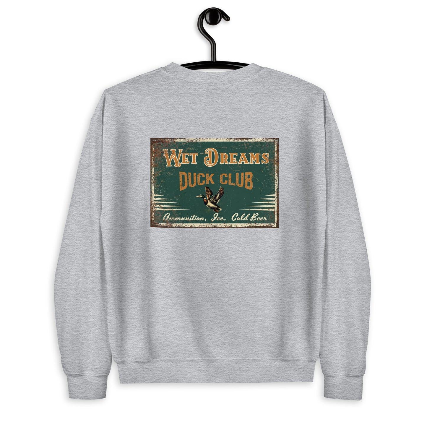 WET DREAMS DUCK CLUB CREWNECK SWEATSHIRT