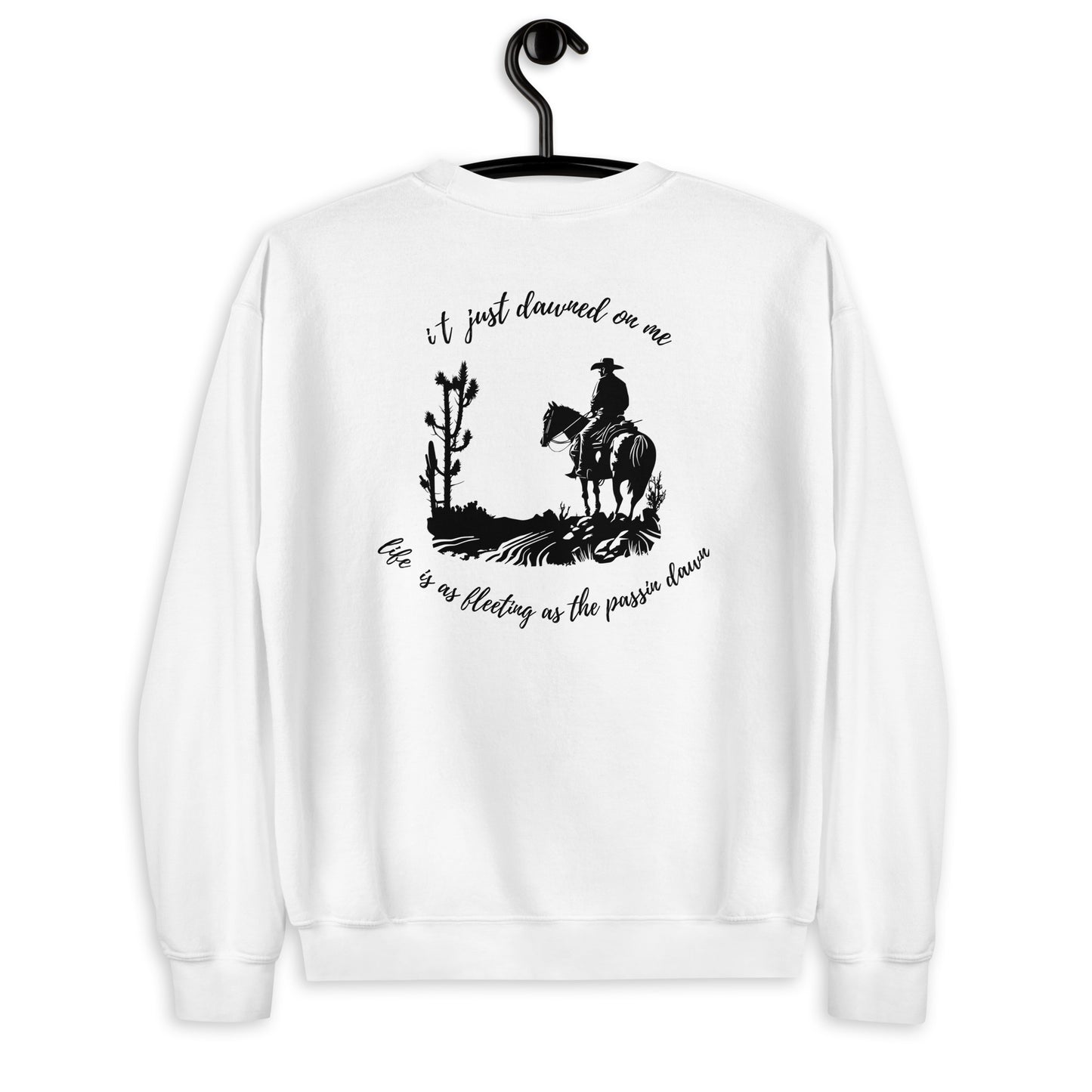 ZACH BRYAN LYRIC CREWNECK