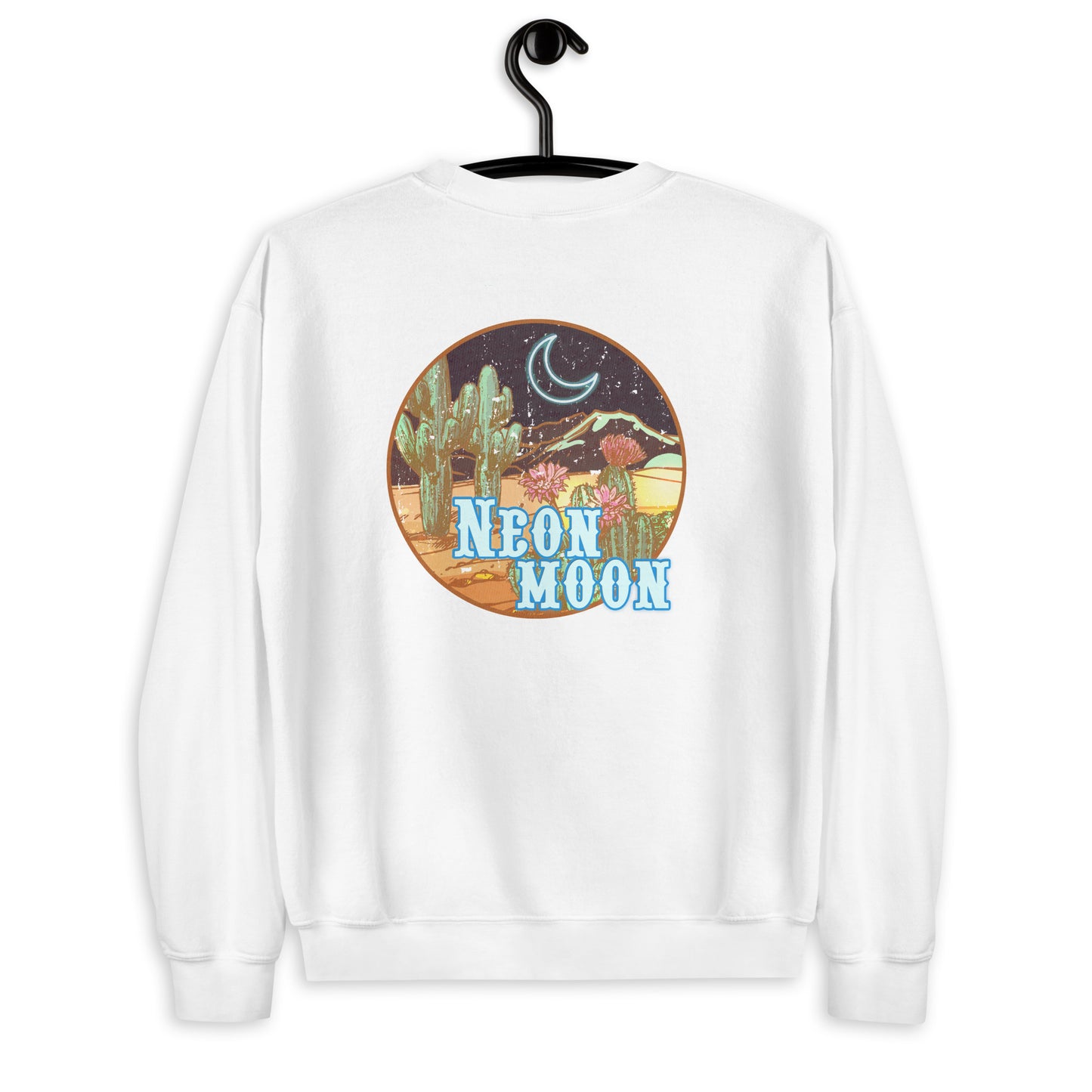 NEON MOON CREWNECK SWEATSHIRT