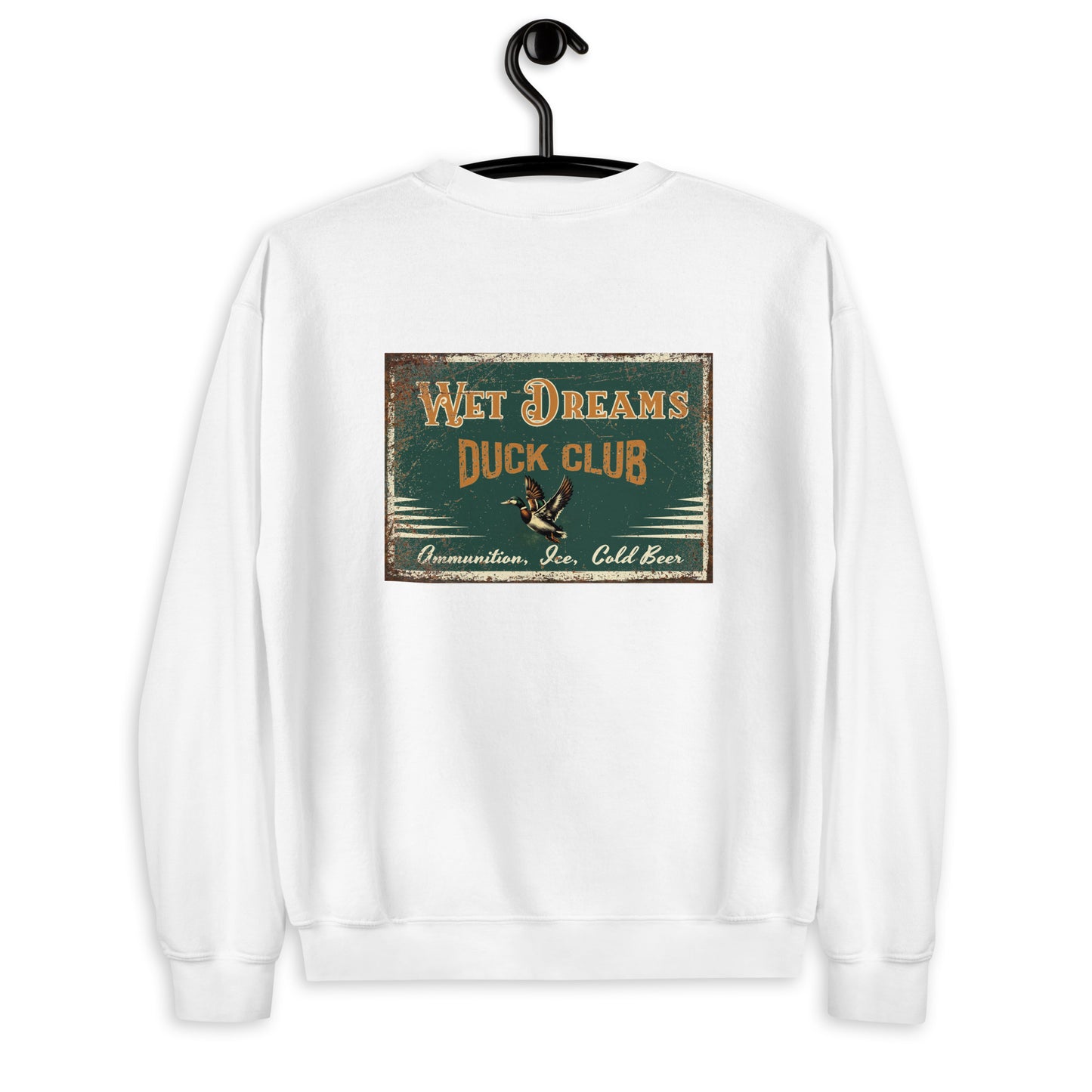 WET DREAMS DUCK CLUB CREWNECK SWEATSHIRT