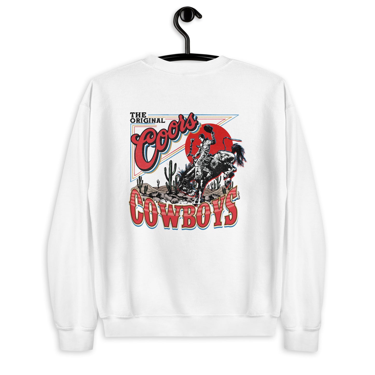 COORS COWBOY CREWNECK SWEATSHIRT