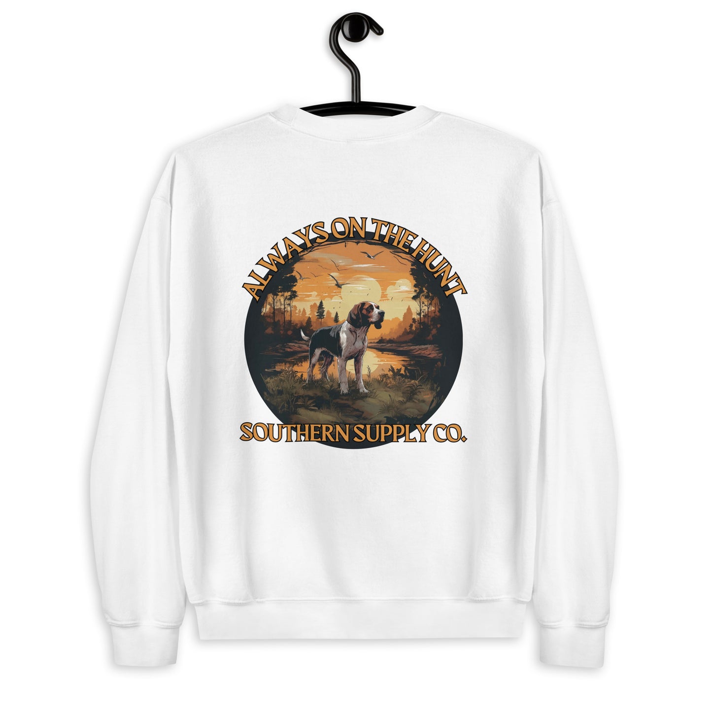 ALWAYS ON THE HUNT CREWNECK SWEATSHIRT