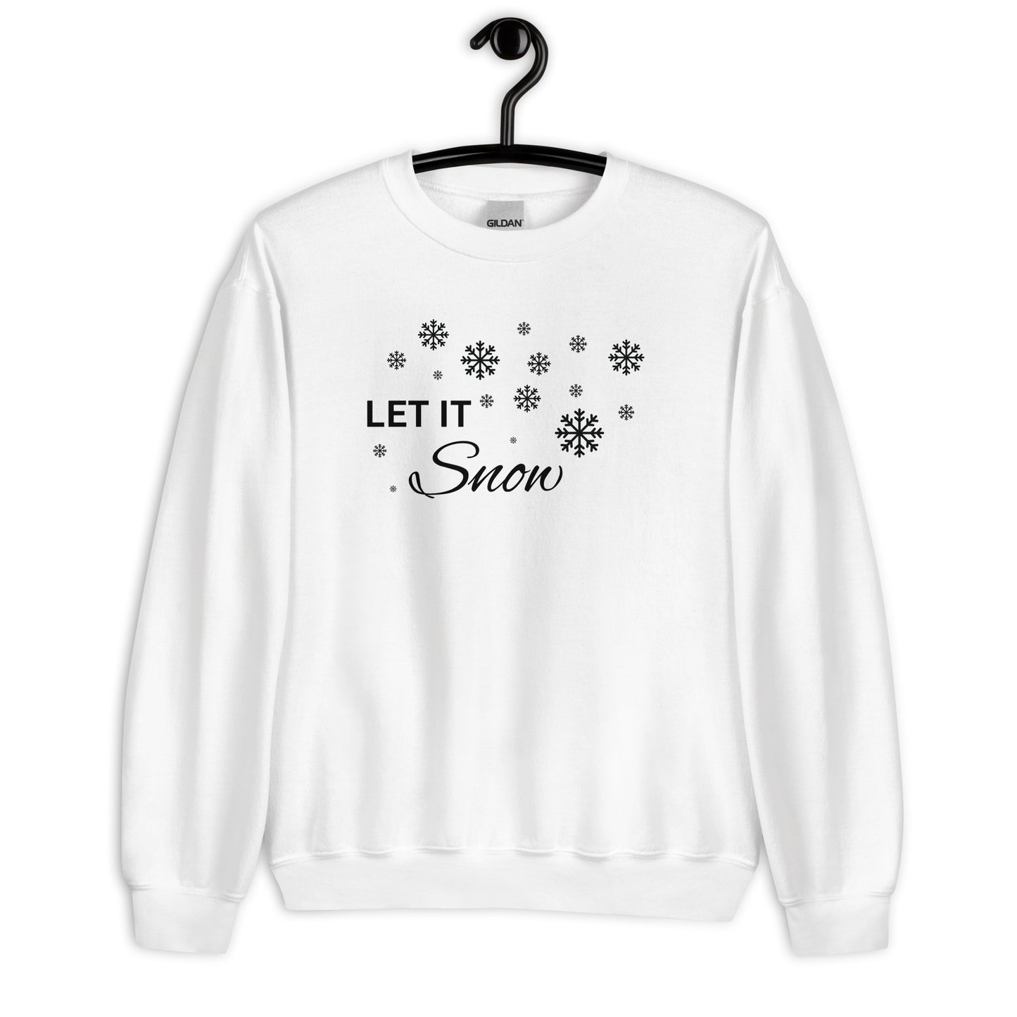 LET IT SNOW CREWNECK SWEATSHIRT