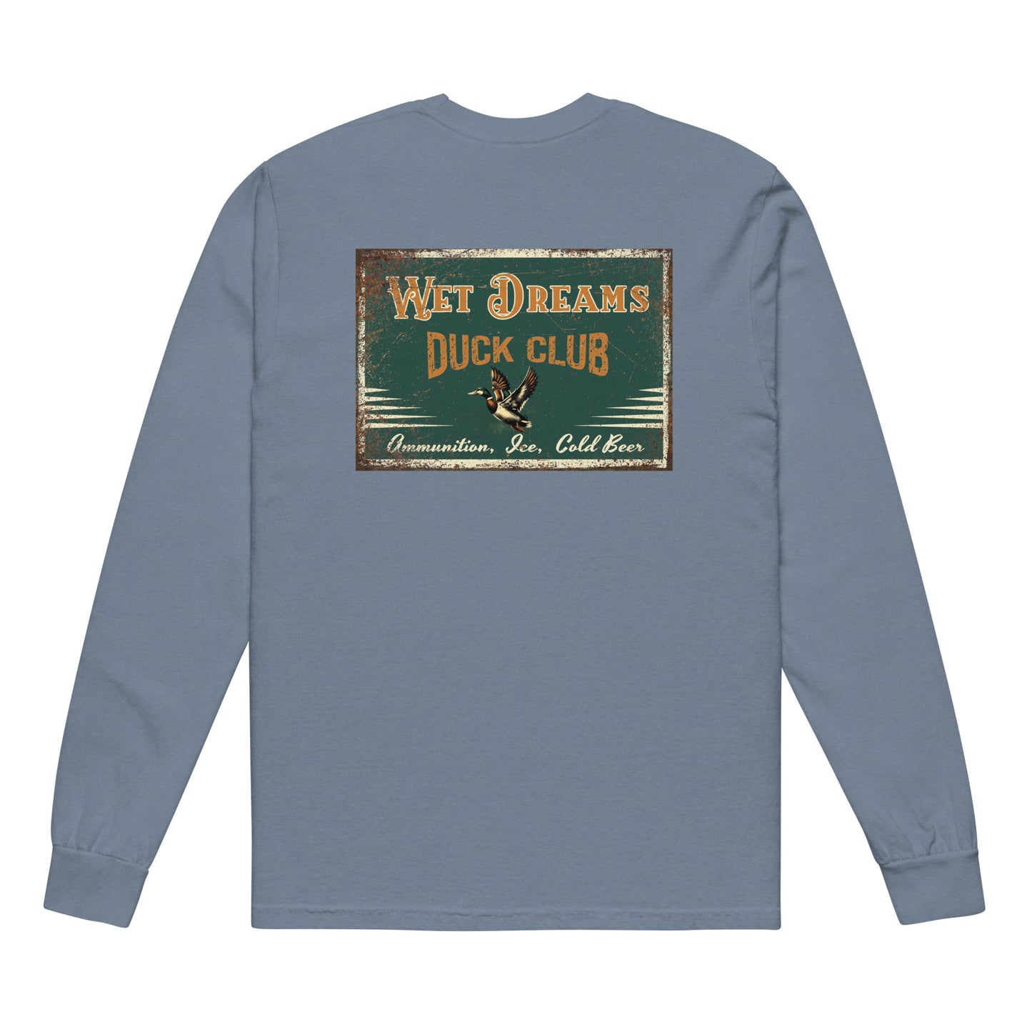 WET DREAMS DUCK CLUB LONG SLEEVE T-SHIRT