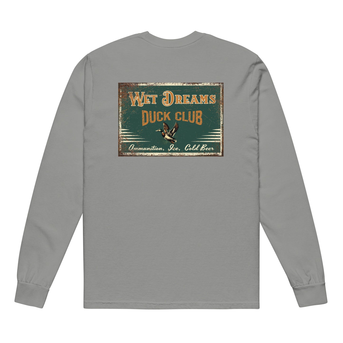 WET DREAMS DUCK CLUB LONG SLEEVE T-SHIRT