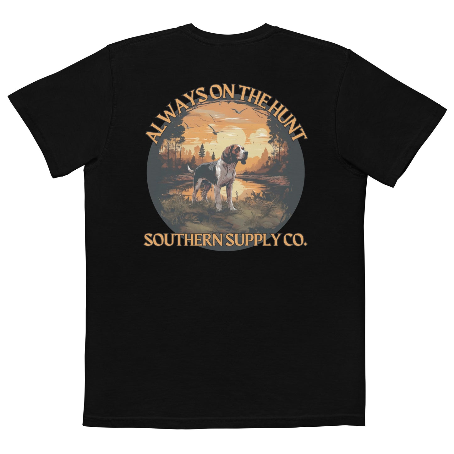 ALWAYS ON THE HUNT POCKET T-SHIRT