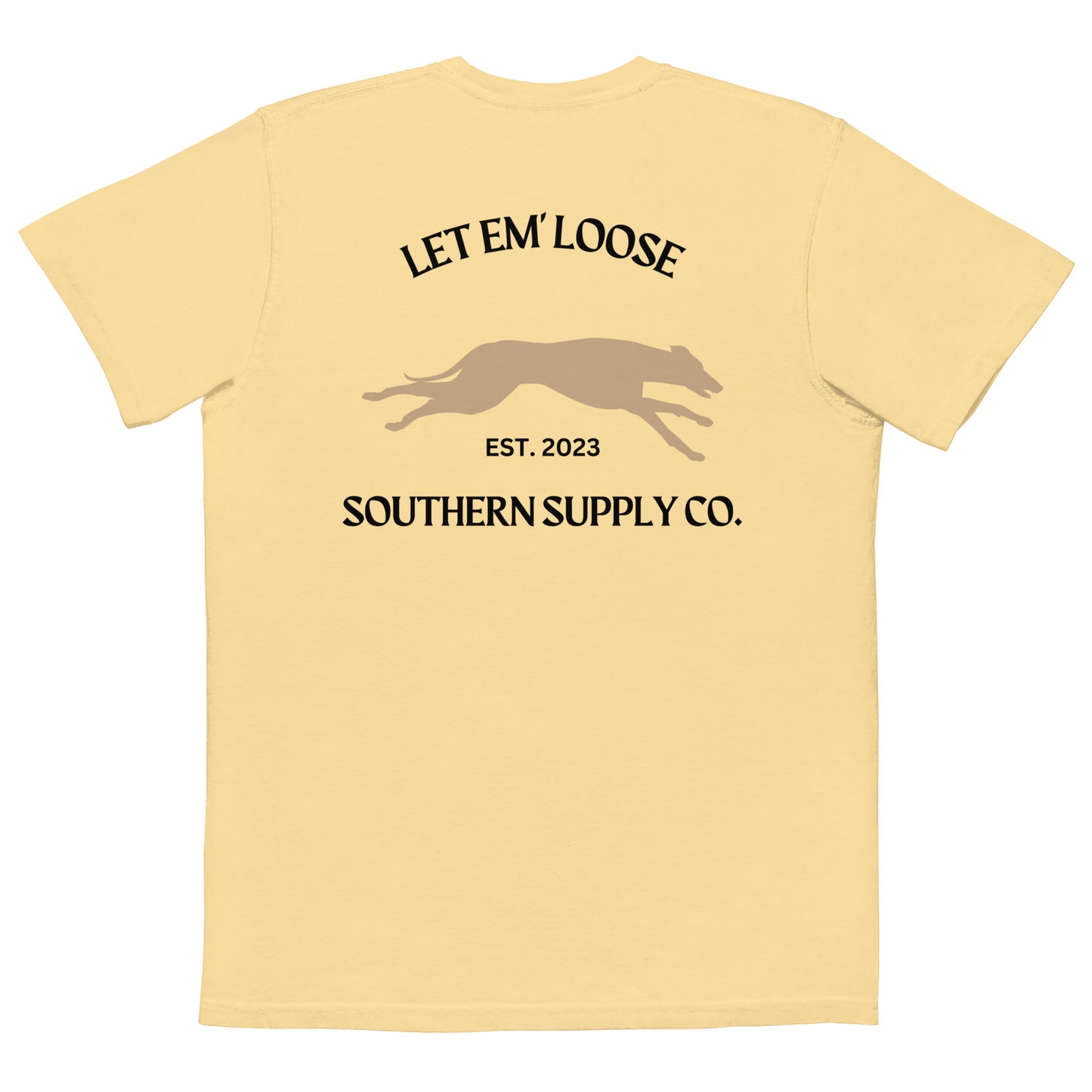 LET EM' LOOSE POCKET T-SHIRT