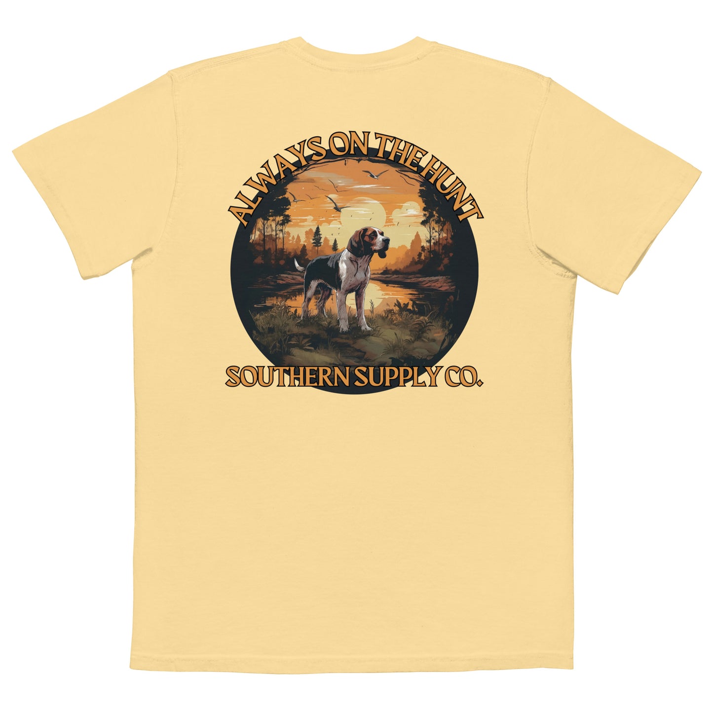 ALWAYS ON THE HUNT POCKET T-SHIRT