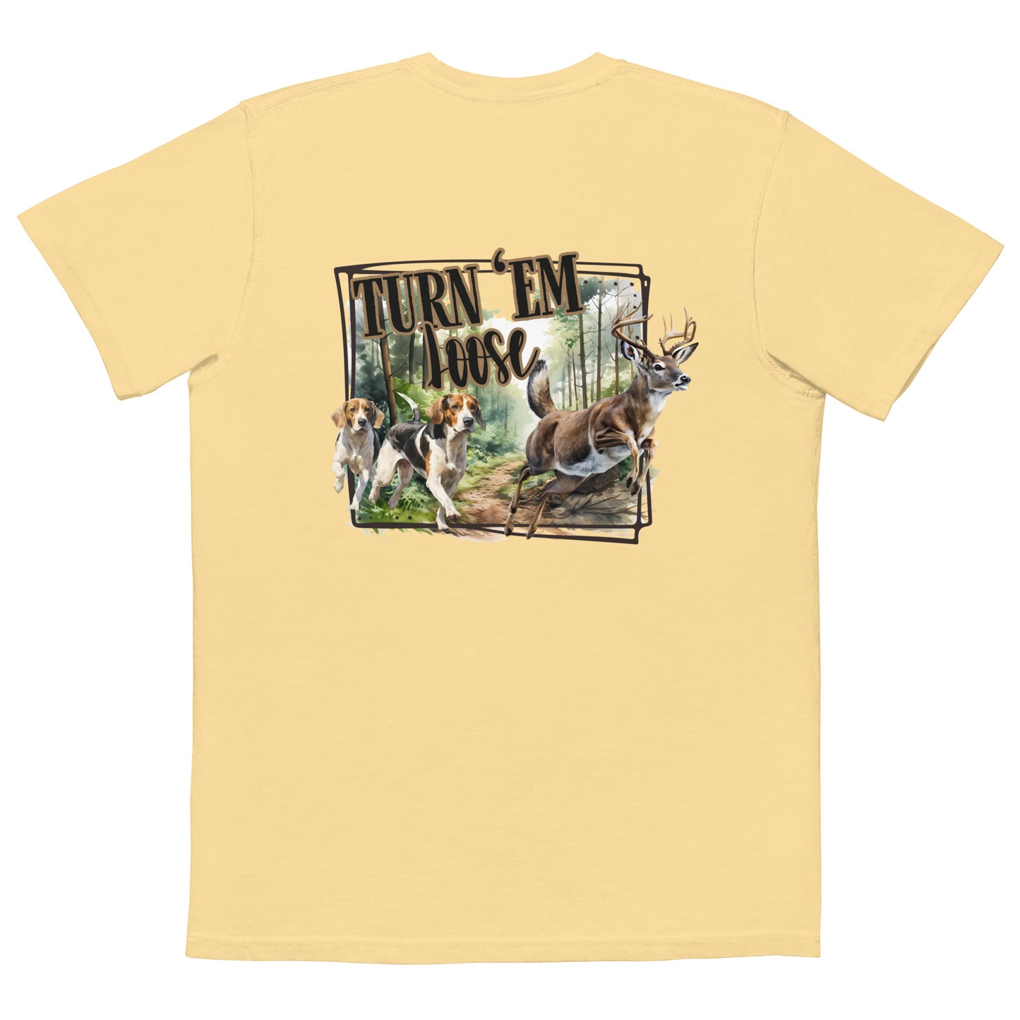 TURN EM' LOOSE POCKET T-SHIRT