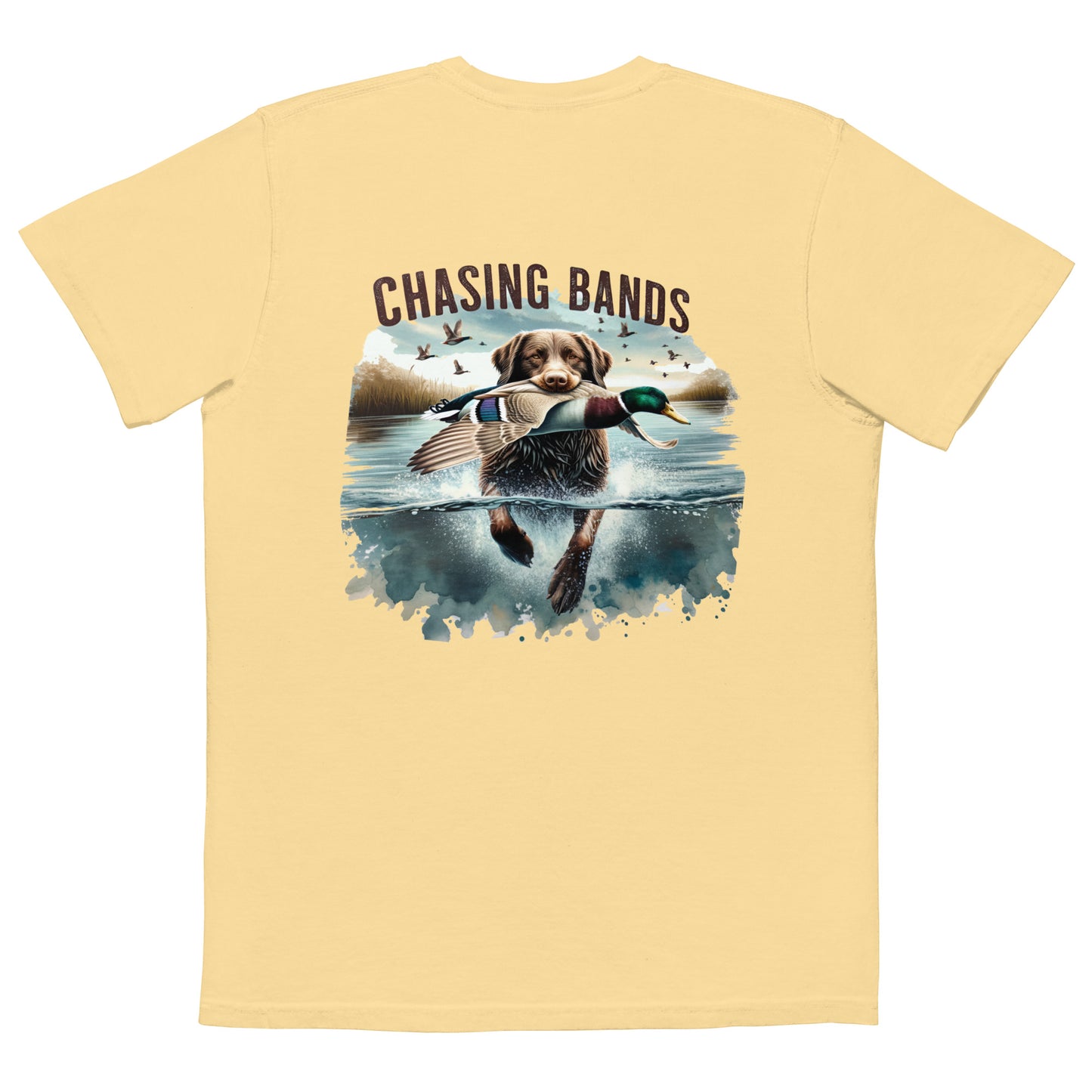 CHASING BANDS POCKET T-SHIRT