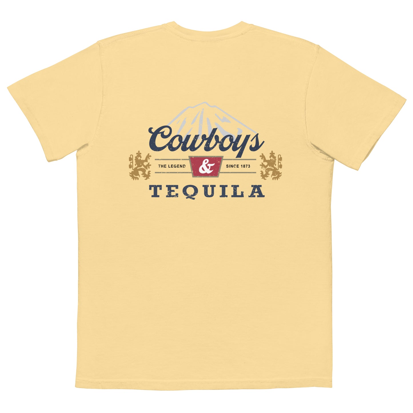 COWBOYS AND TEQUILA POCKET T-SHIRT