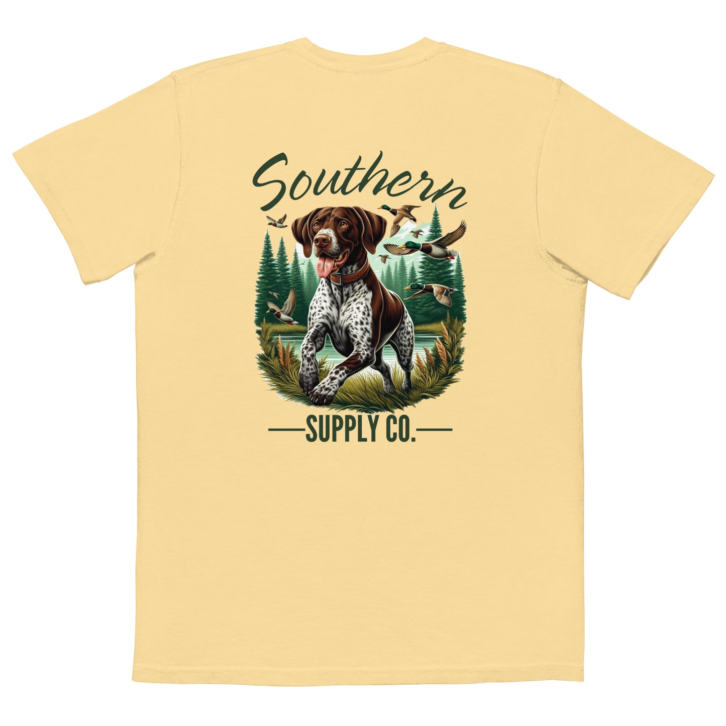 DUCK HUNTING POCKET T-SHIRT