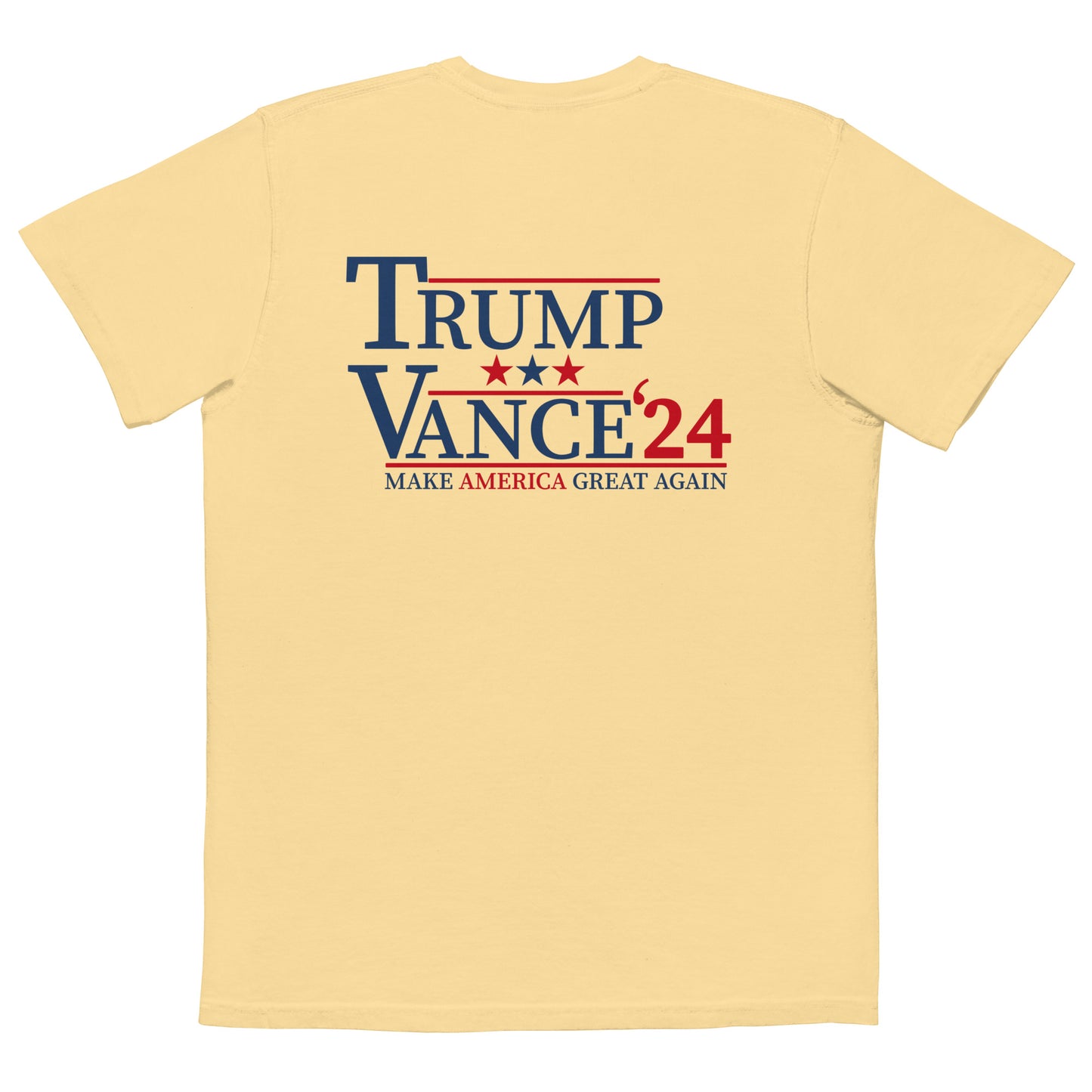 TRUMP VANCE 2024 POCKET T-SHIRT