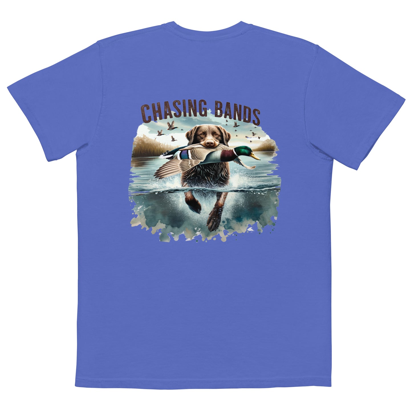 CHASING BANDS POCKET T-SHIRT