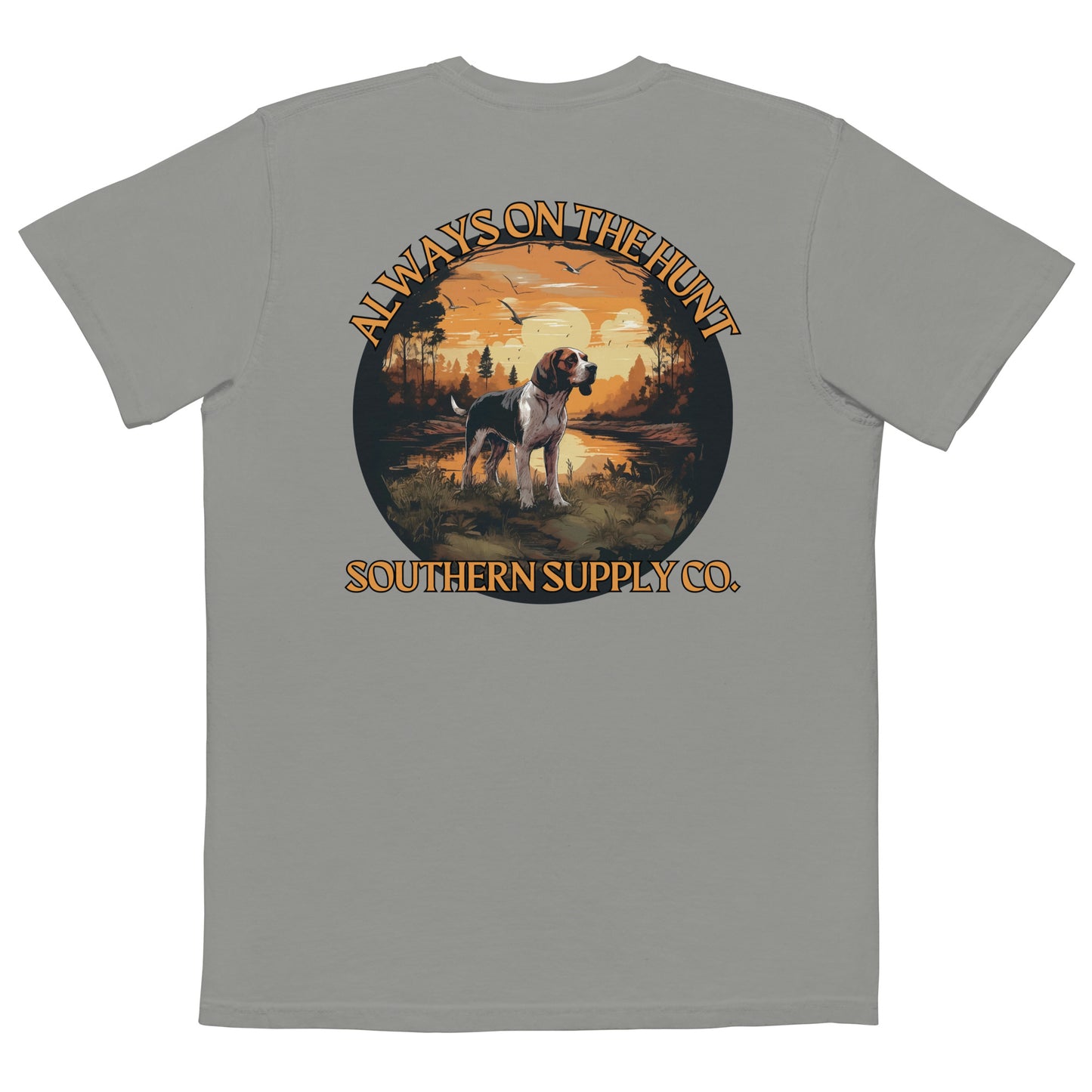 ALWAYS ON THE HUNT POCKET T-SHIRT