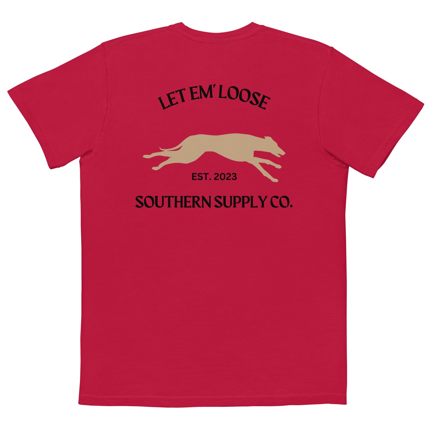 LET EM' LOOSE POCKET T-SHIRT