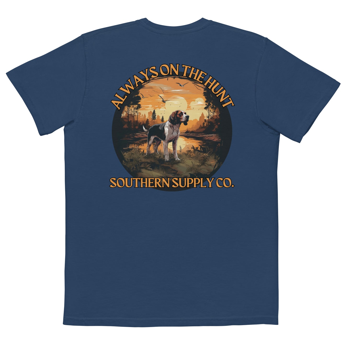 ALWAYS ON THE HUNT POCKET T-SHIRT