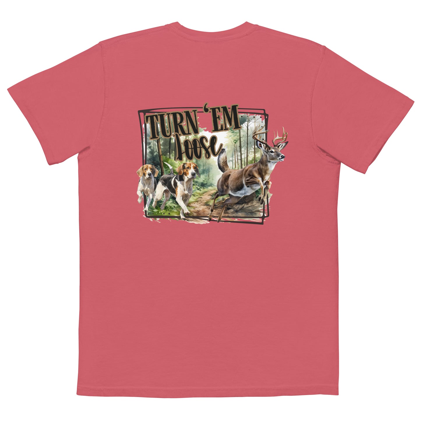 TURN EM' LOOSE POCKET T-SHIRT