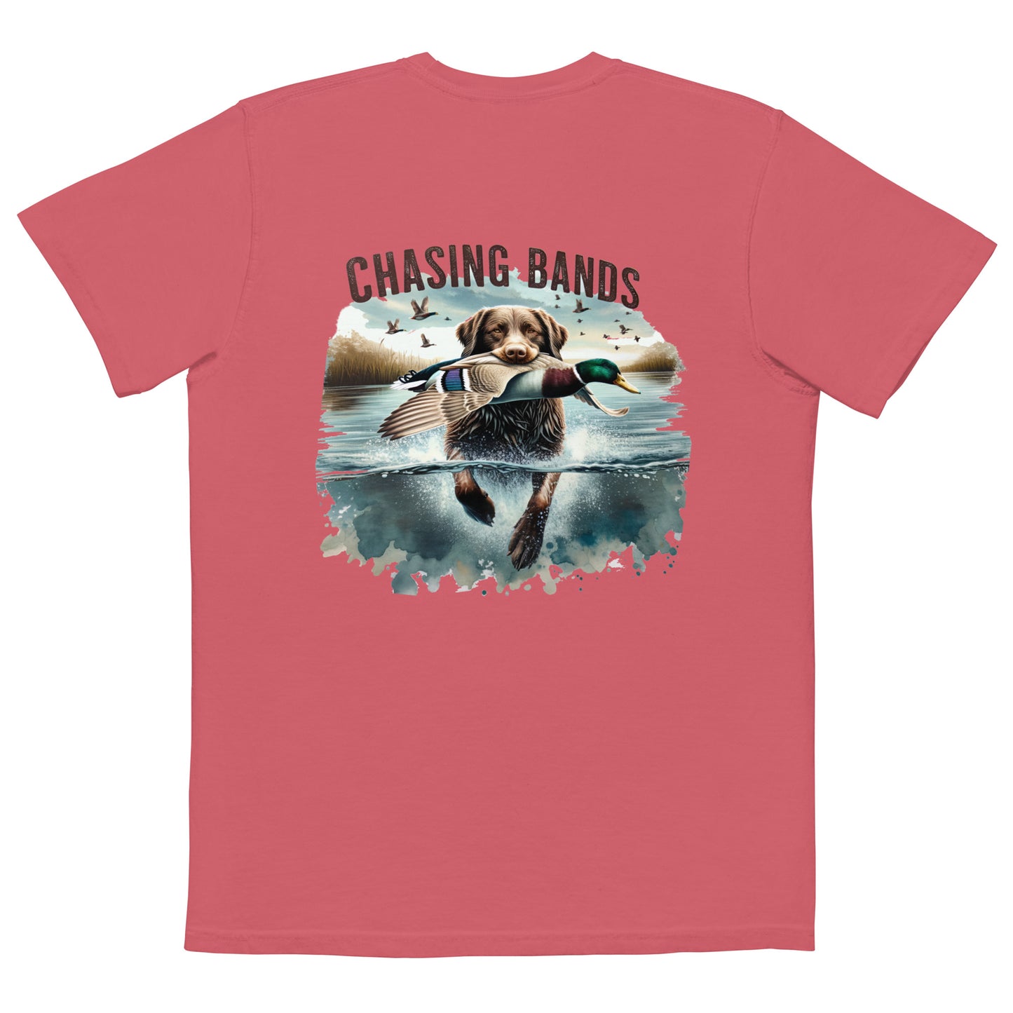 CHASING BANDS POCKET T-SHIRT