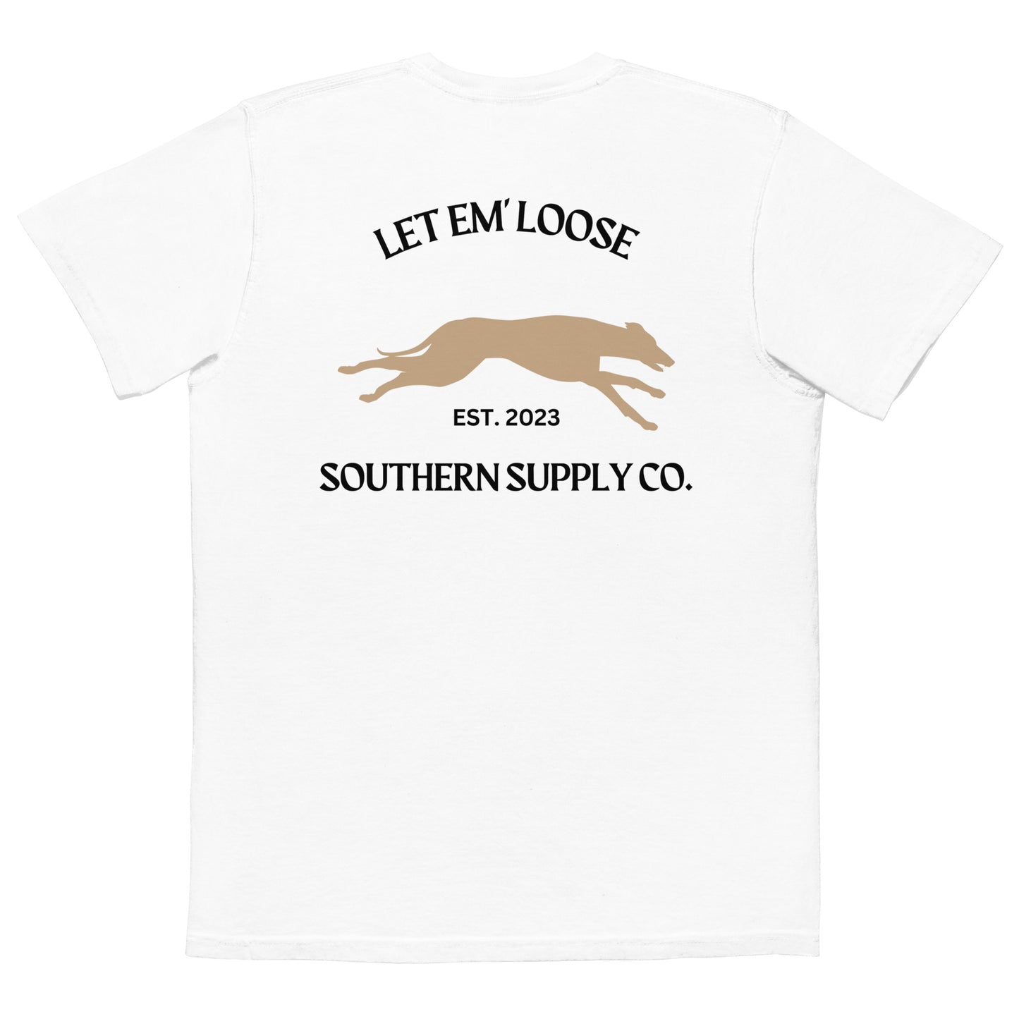 LET EM' LOOSE POCKET T-SHIRT