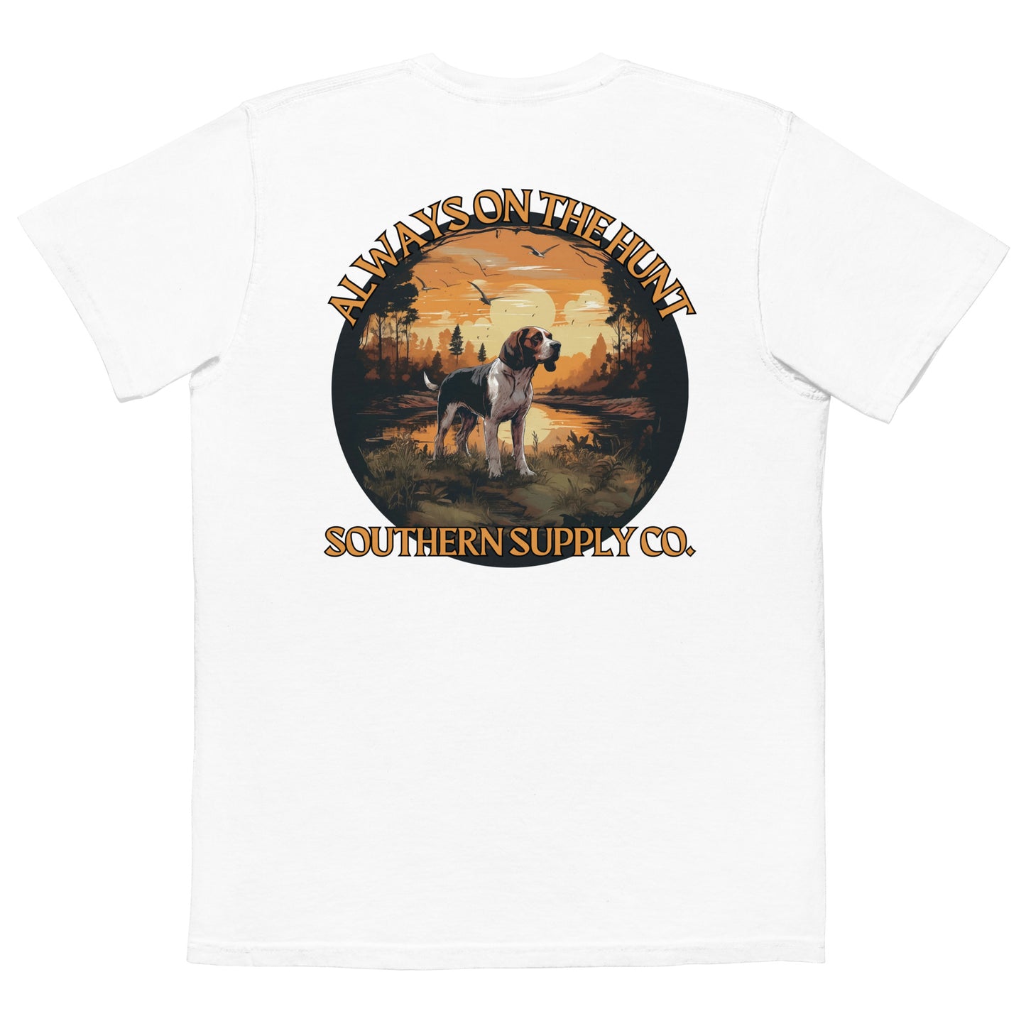 ALWAYS ON THE HUNT POCKET T-SHIRT