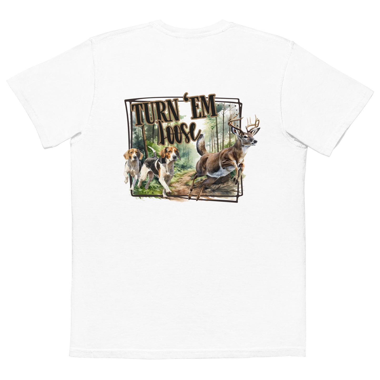 TURN EM' LOOSE POCKET T-SHIRT