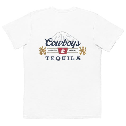 COWBOYS AND TEQUILA POCKET T-SHIRT