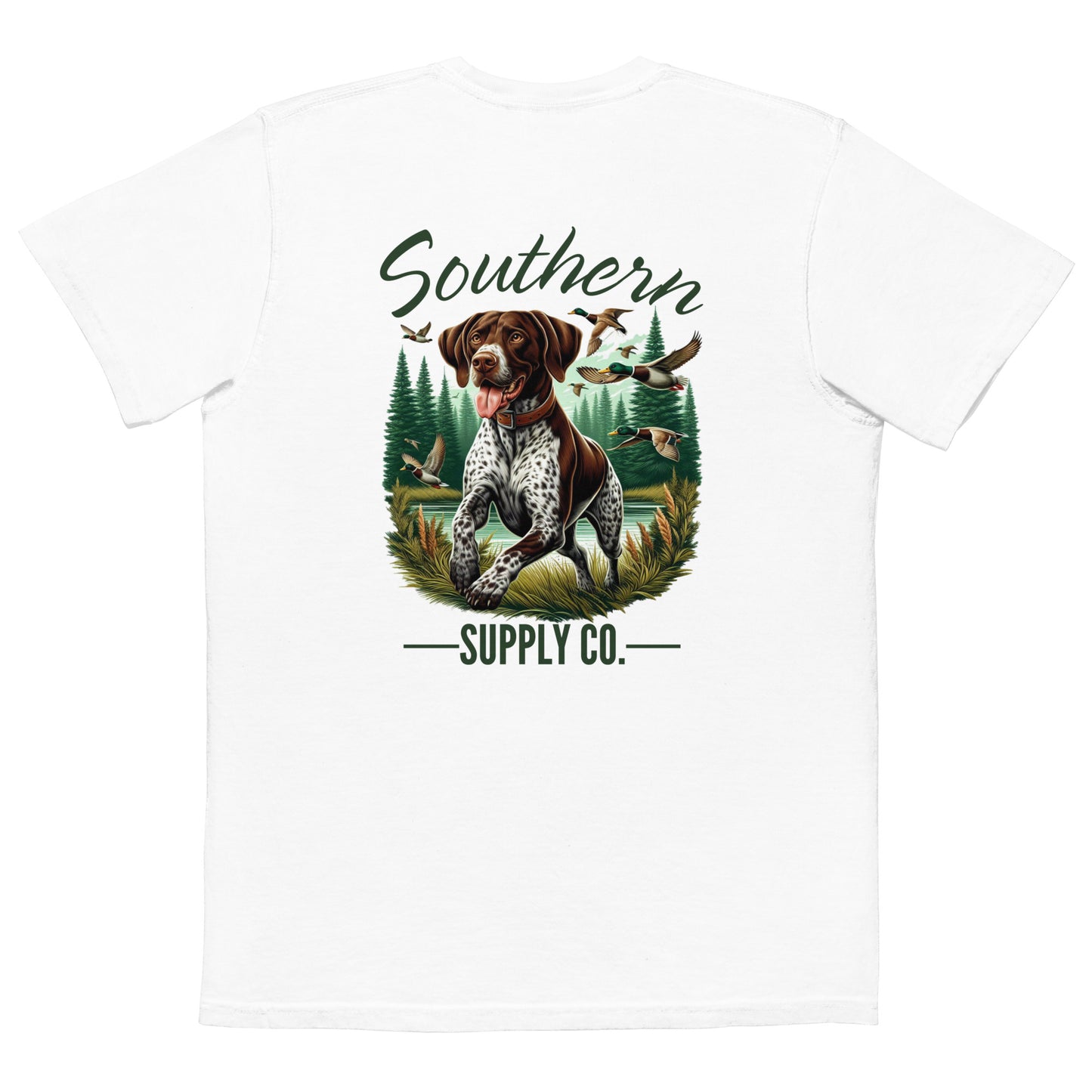 DUCK HUNTING POCKET T-SHIRT