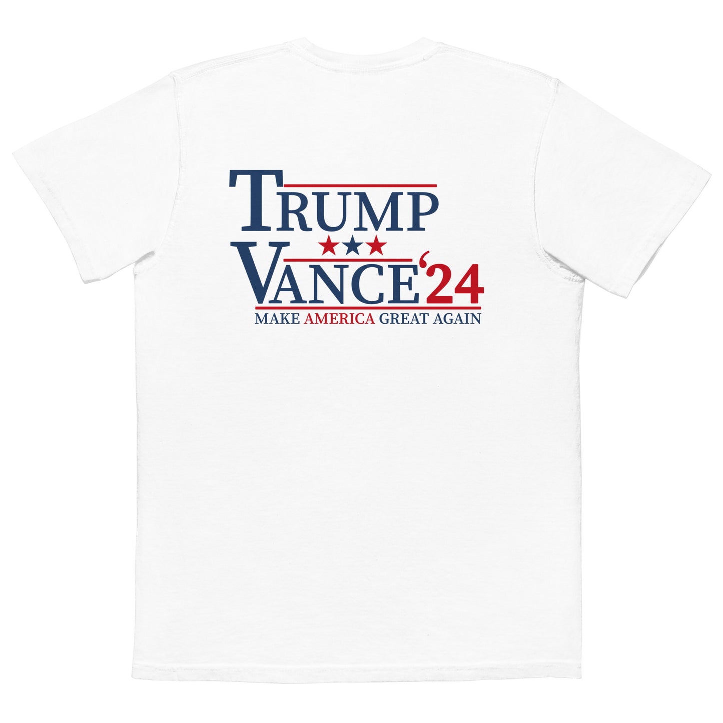 TRUMP VANCE 2024 POCKET T-SHIRT