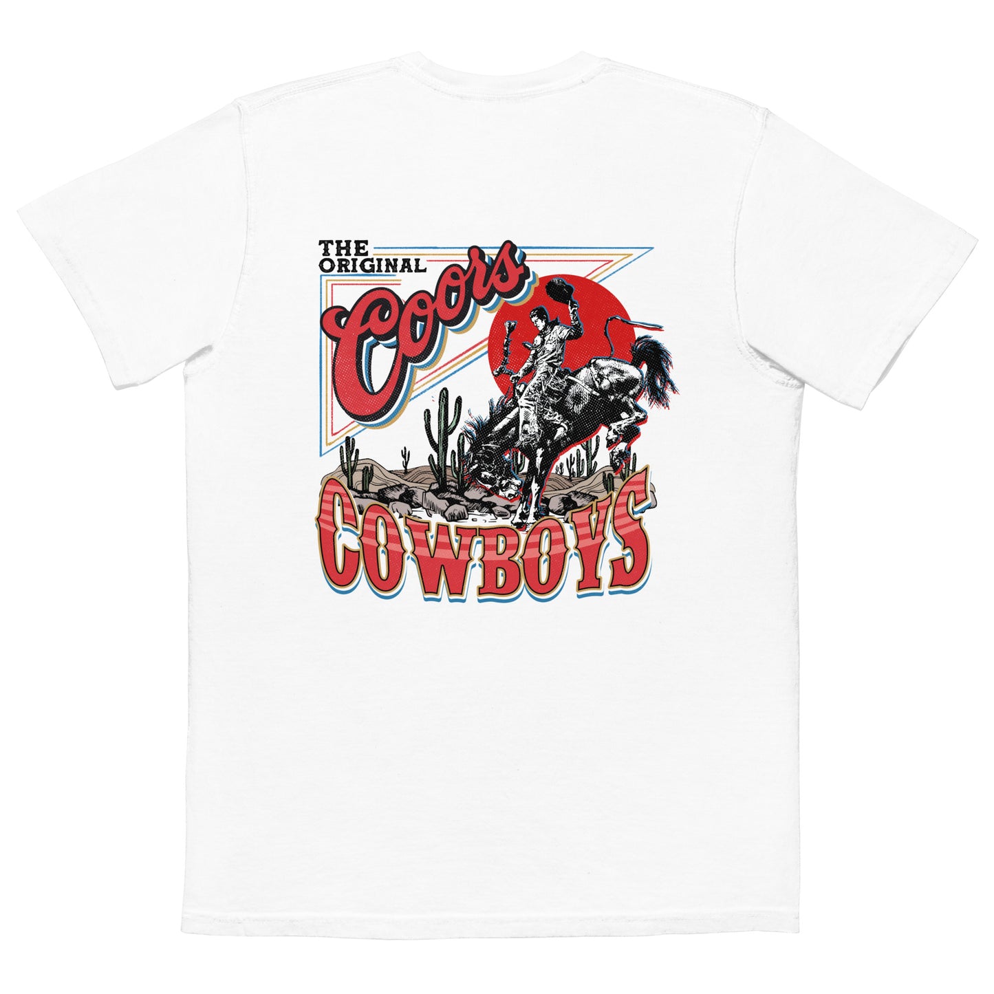 COORS COWBOY POCKET T-SHIRT