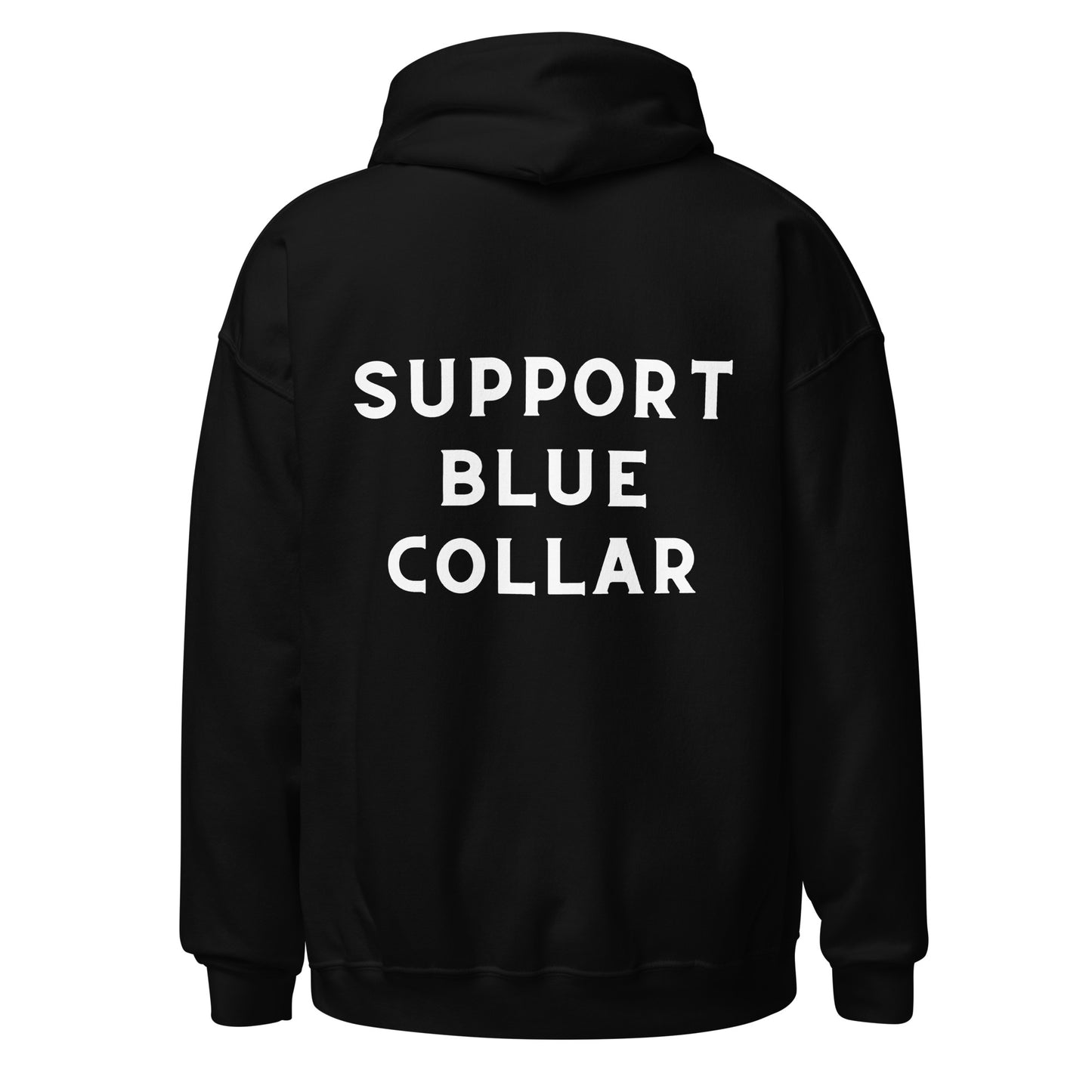 SUPPORT BLUE COLLAR HOODIE